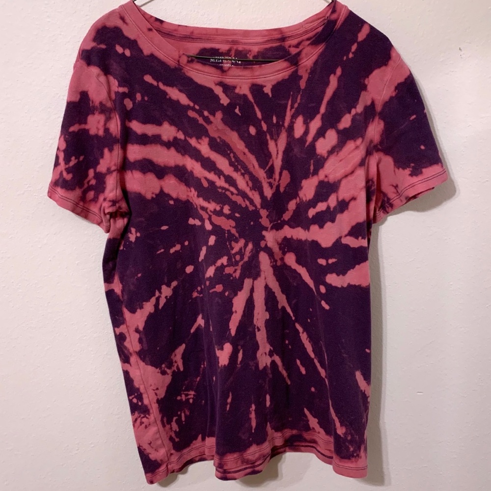 Custom bleached Women’s Merona shirt size xl